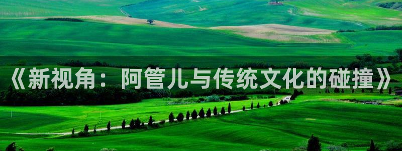 我想看蓝图娱乐官网：《新视角：阿管儿与传统文化的碰撞》