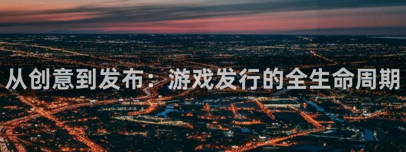 蓝图娱乐官网电子商务有限公司怎么样：从创意到发布：游戏发行的全生命周期
